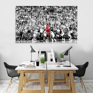 Foto 2 | Cuadro Canvas Michael Jordan Decorativo The Last Shot