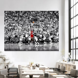 Foto 3 | Cuadro Canvas Michael Jordan Decorativo The Last Shot
