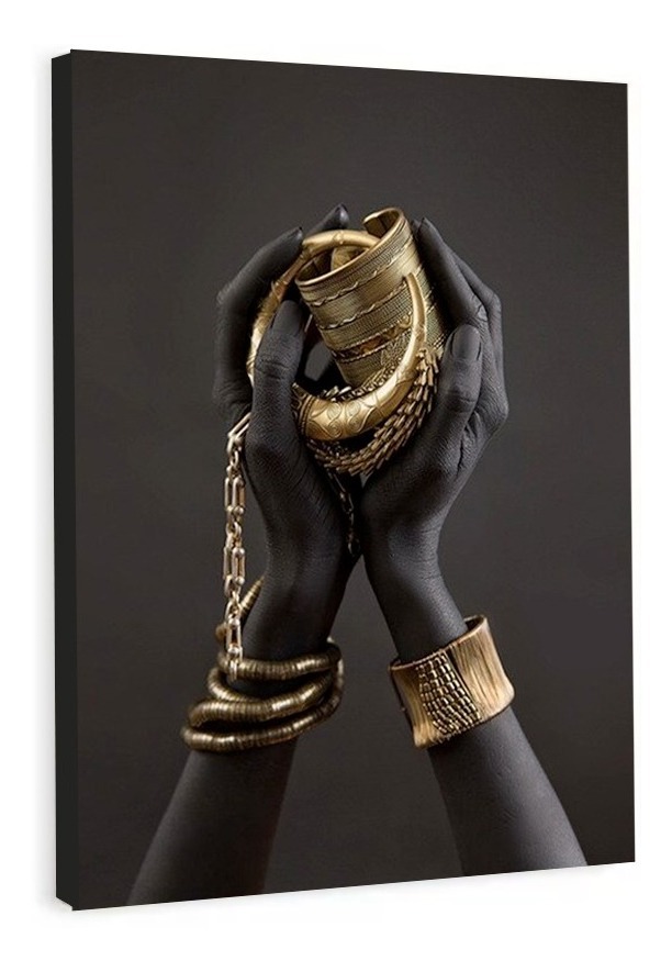Foto 4 pulgar | Cuadro Canvas Moderno Mujer Contemporáneo Calidad Museo