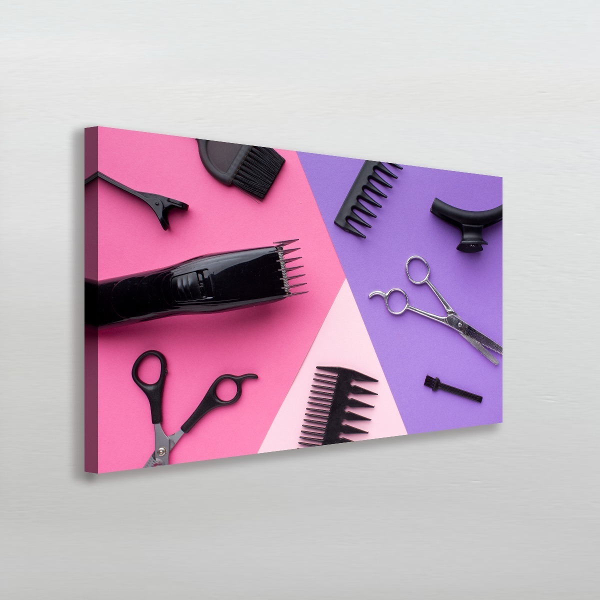 Foto 4 pulgar | Cuadro Estética Salón Peluquerías Canvas Grueso 60x90cm