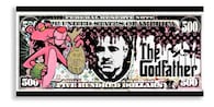 Cuadro Decorativo Dólar El Padrino Grafiti Oficina Recamara