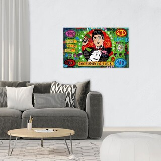 Foto 3 | Cuadro Decorativo Alec Monopoly Dollar Cara Cortada, Recamar