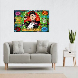 Foto 4 | Cuadro Decorativo Alec Monopoly Dollar Cara Cortada, Recamar