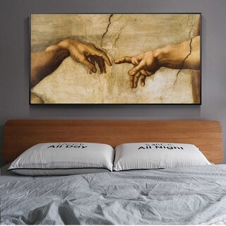 Foto 2 | La Creación Toque Divino Con Marco 140x70cm