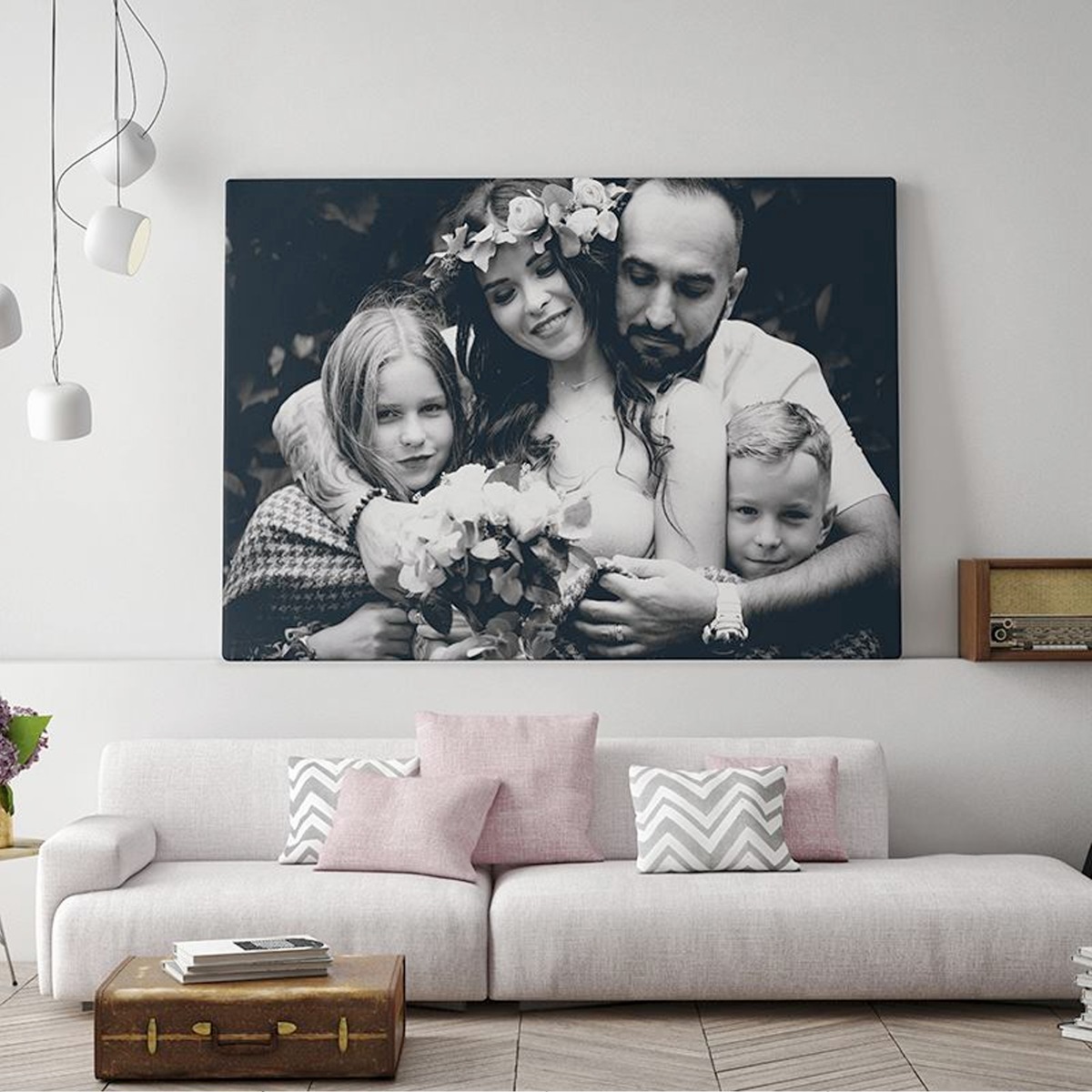 De Foto A Canvas Cuadro Personalizado Impresión Personalizad Color Multicolor