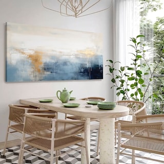 Foto 1 | Cuadro Decorativo Moderno Canvas De Algodón Abstracto Hd No Sintetico Tintas Ecológicas Listo Para Colgar Opcion Marco
