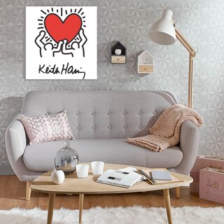 Foto 2 | Cuadro Arte Moderno Keith Haring Pop Art Canvas Varios Mod