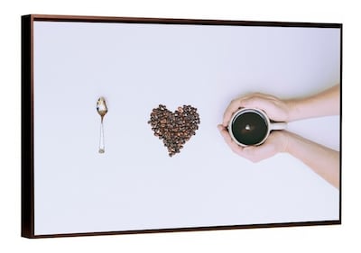 Foto 2 | Cuadro Moderno Para Cocina Y Comedor I Love Coffe Color Colores