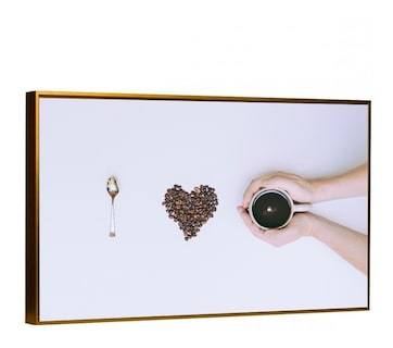 Foto 3 | Cuadro Moderno Para Cocina Y Comedor I Love Coffe Color Colores