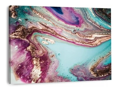 Foto 1 | Cuadro Decorativo Canvas Arboles Colores Tipo Óleo Hd Grande Color Multicolor