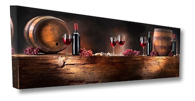 Foto 1 | Cuadro Decorativo Comedor O Cocina Vino Cantina Restaurante