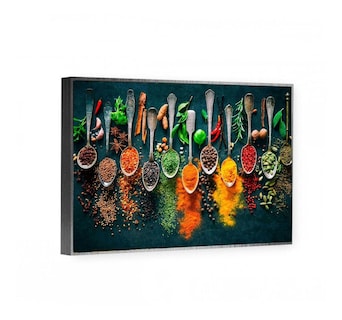 Foto 5 | Cuadro Decorativo Para Comedor Y Cocina De Especias Color Colores