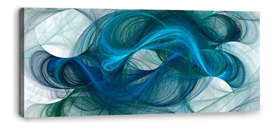 Foto 1 | Cuadro Abstracto Moderno Para Sala 130x50 Cm Canvas Grueso