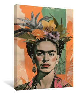Foto 3 | Mega Cuadro Canvas Grueso Moderno Frida Kahlo Mexico 140x90