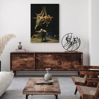 Foto 2 | El Aquelarre Brujas Francisco De Goya Cuadro Decorativo Canv