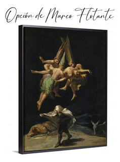Foto 4 | El Aquelarre Brujas Francisco De Goya Cuadro Decorativo Canv