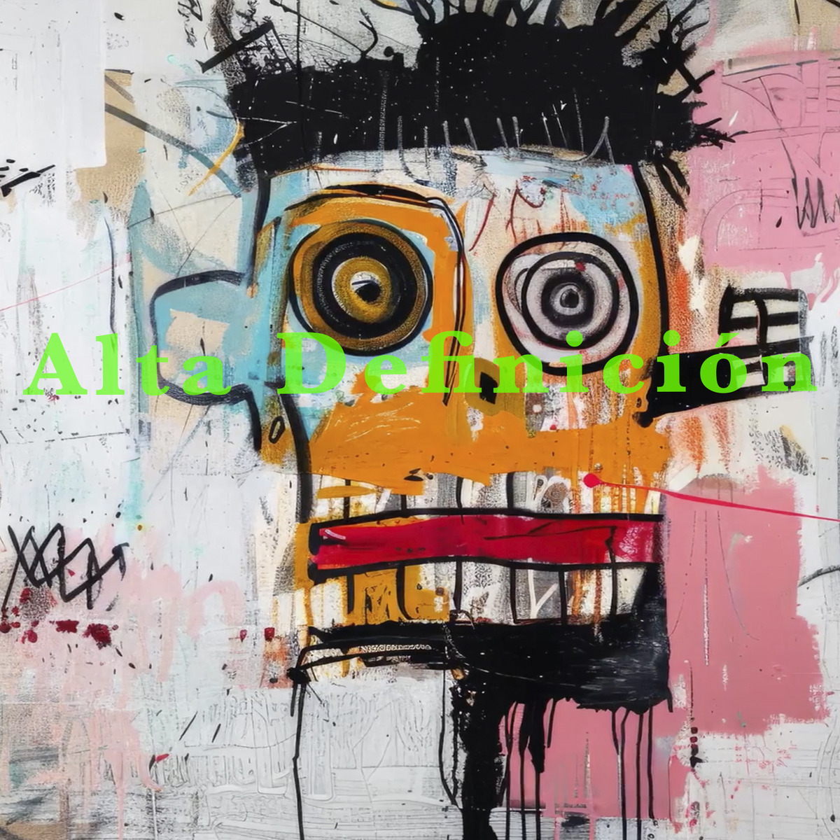 Foto 4 pulgar | Cuadro Canvas Grafitti Abstracto Basquiat Arte Urbano 100x60