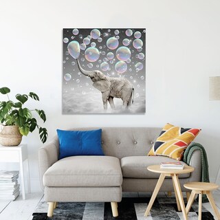 Foto 2 | Cuadro Elefante Colores Moderno En Lienzo Canvas Envío Grati