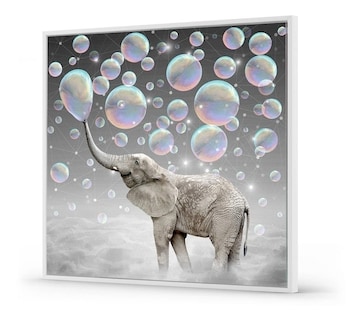 Foto 3 | Cuadro Elefante Colores Moderno En Lienzo Canvas Envío Grati