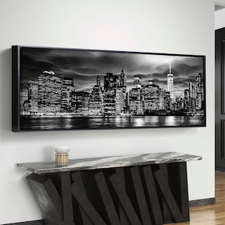 Foto 3 | Cuadro Ciudad Nueva York Decorativo Moderno Panorámico Arte