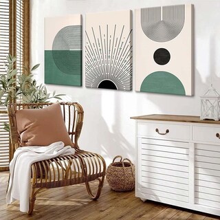 Foto 2 | Cuadros Decorativos Modernos Minimalist Lineal Canvas Grueso