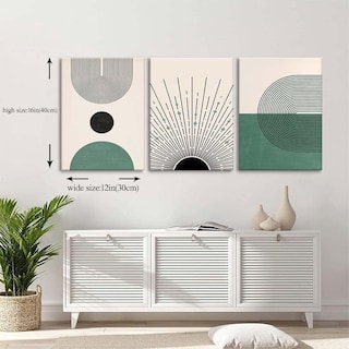 Foto 5 | Cuadros Decorativos Modernos Minimalist Lineal Canvas Grueso
