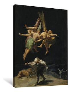 Foto 1 | El Vuelo De Las Brujas Francisco De Goya Cuadro Canvas Arte