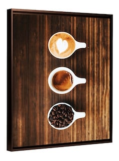 Foto 1 | Cuadro Para Cafeteria Comedor Cafe Espresso En Canvas Coffee Color Café Love