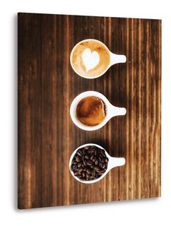 Foto 2 | Cuadro Para Cafeteria Comedor Cafe Espresso En Canvas Coffee Color Café Love