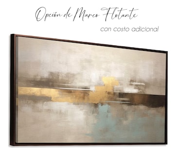 Foto 5 | Cuadro Decorativo Moderno Canvas De Algodón Abstracto Hd No Sintetico Tintas Ecológicas Listo Para Colgar Opcion Marco