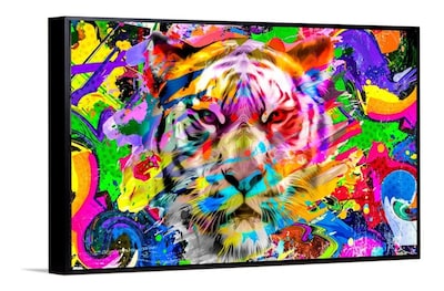 Foto 5 | Cuadros Decorativos Abstracto Moderno Animales Colores 4k