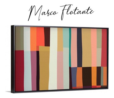Foto 4 | Cuadros Decorativos Abstractos Modernos Coloridos En Canvas