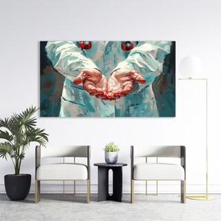 Foto 4 | Cuadro Decorativo Consultorio Medico Doctor Confianza 100x55