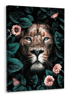 Foto 2 | Cuadros Decorativos Animales Flores Modernos Varios Canvas