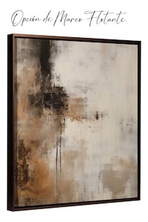 Foto 4 | Cuadro Grande Abstracto Canvas Contemporáneo Moderno 120x90