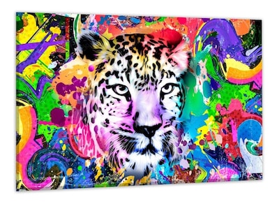 Foto 1 | Cuadros Decorativos Abstracto Moderno Animales Colores 4k
