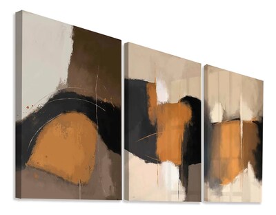 Foto 3 | Set Cuadros Moderno Minimalista Abstracto Hd Grande Canvas