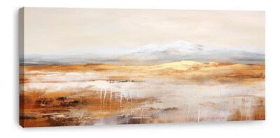 Foto 3 | Cuadros Para Sala Paisajes Abstractos Modernos En Canvas Hd