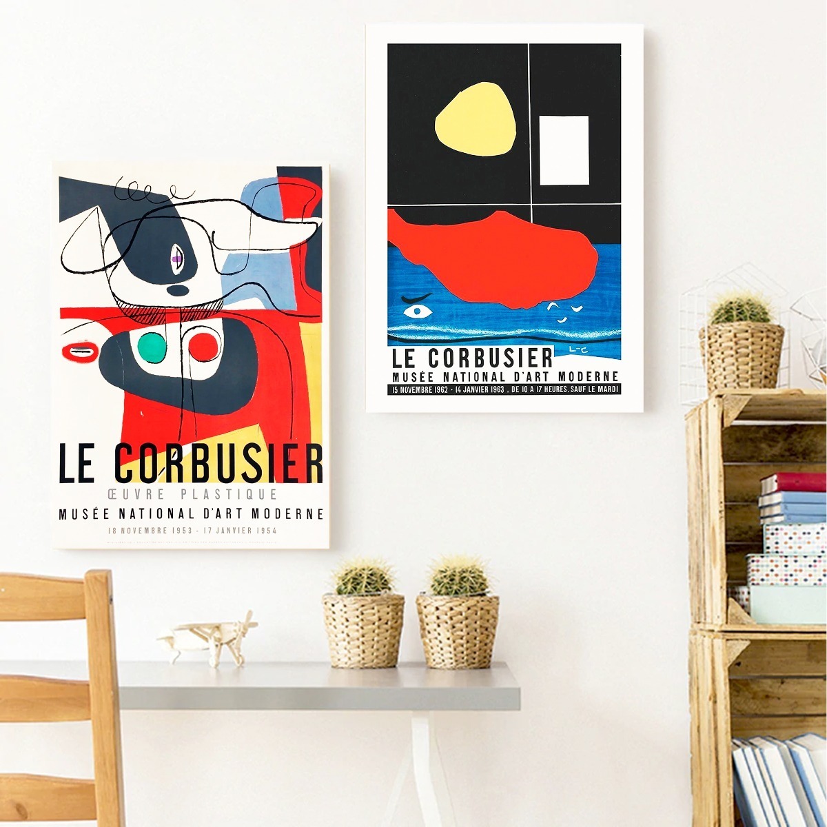 Foto 3 | Cuadros Bauhaus Le Corbusier Mid Century Canvas Premium