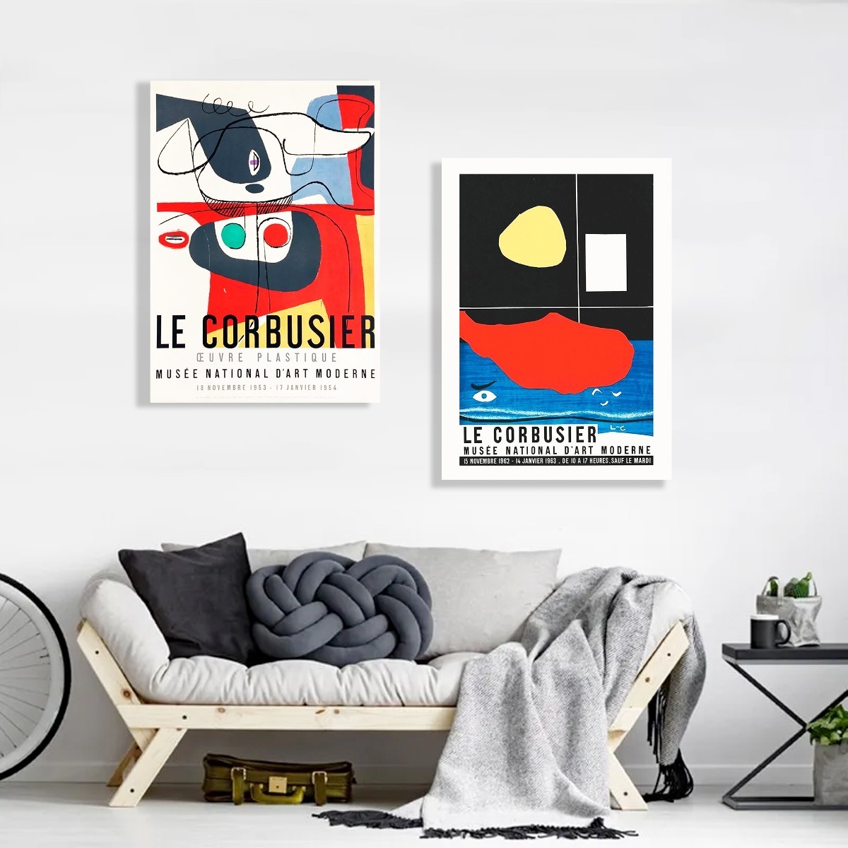 Foto 5 | Cuadros Bauhaus Le Corbusier Mid Century Canvas Premium