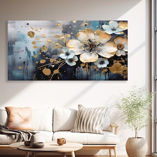 Foto 5 | Cuadro Canvas Flor Elegante Decorativo Para Sala Listo Colga