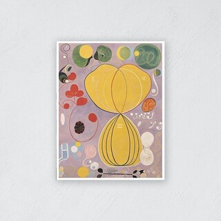 Foto 4 | Cuadros Decorativos Hilma Af Klint Arte Abstracto Minimal Color The Ten Largest, No. 7, Adulthood Armazón Bastidor De M