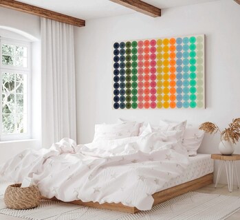 Foto 4 | Cuadros Decorativos Abstractos Modernos Coloridos En Canvas