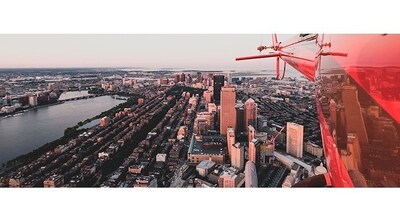 Foto 1 | Cuadro Canvas Panoramico Ciudades 130x50 Cm Modelos Color Vista Desde El Cielo