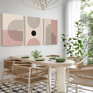 Foto 4 | Cuadros Decorativos Modernos Minimalist Lineal Canvas Grueso