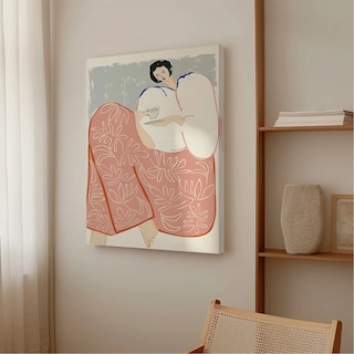 Foto 3 | Cuadros Modernos Mujeres Bohemio 60x40cm Canvas