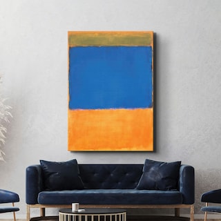 Foto 1 | Cuadros Canva Mark Rothko Arte Abstracto Bastidor 60x80cm