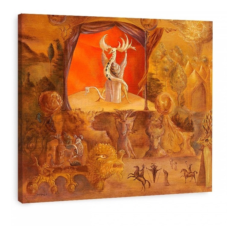 Leonora Carrington Obras Cuadros Canvas Calidad De Galería