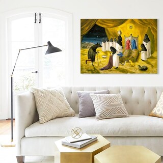 Foto 2 | Leonora Carrington Obras Cuadros Canvas Calidad De Galería Color The Lovers Armazón Bastidor De Madera