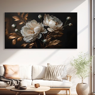 Foto 4 | Cuadro Canvas Flor Elegante Decorativo Para Sala Listo Colga